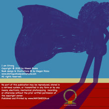 Load image into Gallery viewer, I am strong children’s rhyming book 8x8 paperback 18 pages.